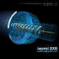 Beyond 2000 Cover of Beyond 2000: a chrome spiral on a dark blue background, with the title beyond 2000.