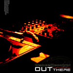 OUT THERE Cover of OUT THERE: red and orange lights scattered over a dark background, the title in white capitals.