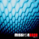 MISSION 2002 Vol.1 Cover of MISSION 2002 Vol.1: a field of glossy turquoise cells with the MISSION 2002 logo in the corner.